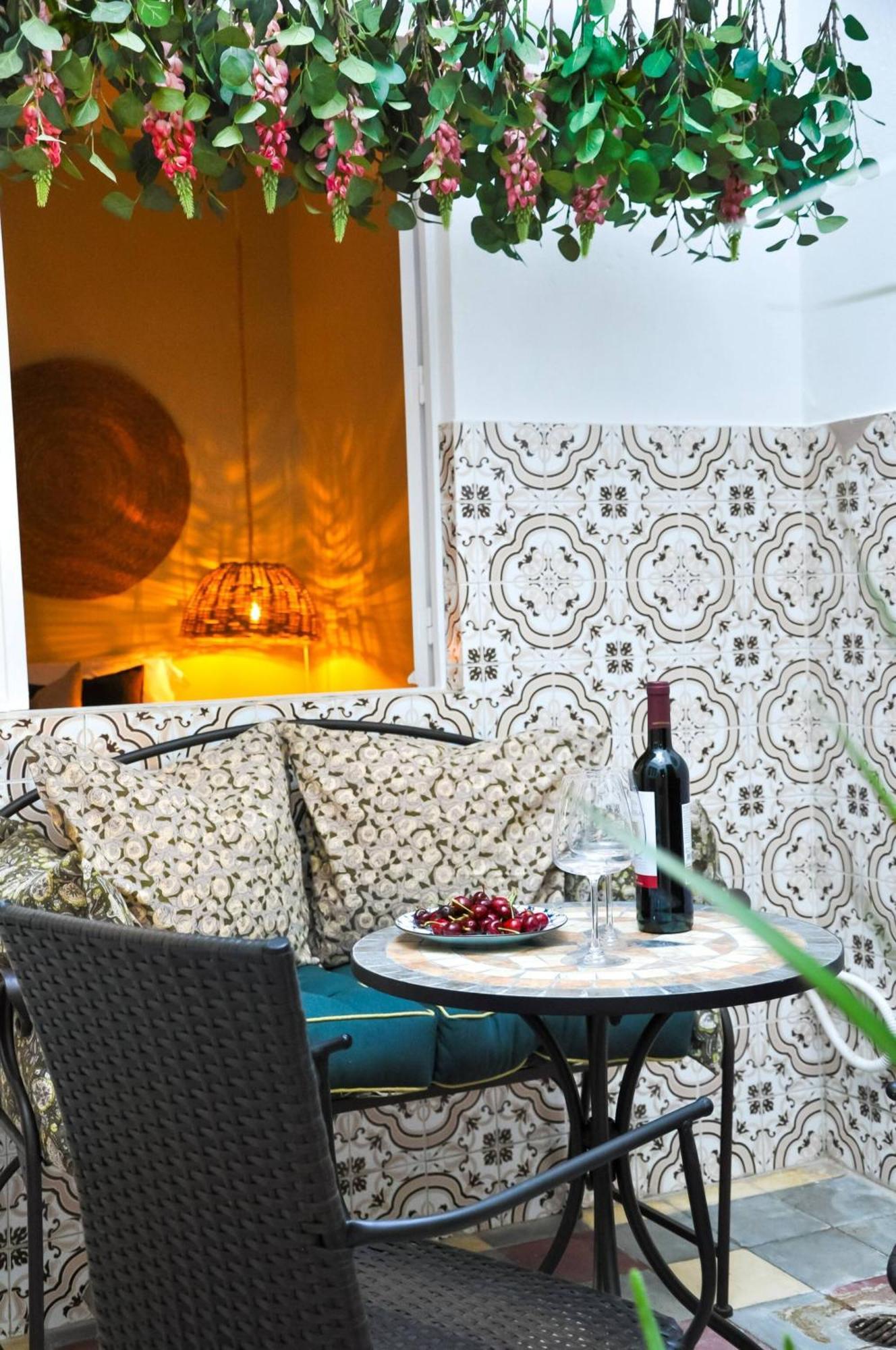 Apartamento Casa Salinas, Elegant Flat w patio in Taviras Historical Centre Exterior foto